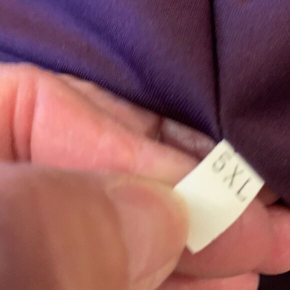 Rosegal 5XL purple formal wear perfect for wedding or formal event. Wrap look. - Picture 7 of 13